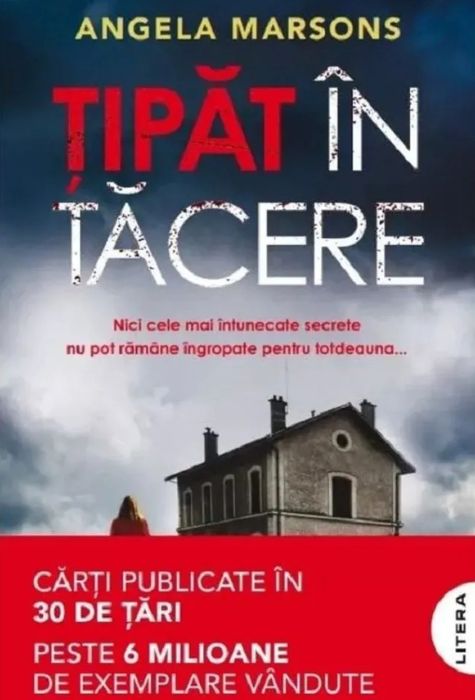 Coperta cărții Țipăt în Tăcere de Angela Marsonse, vol. 1 din seria Detective Kim Stone, Editura Litera