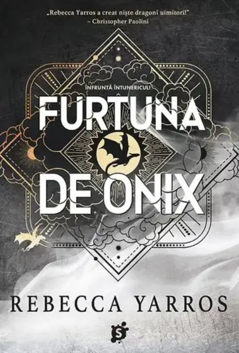 Coperta cărții Furtuna de Onix de Rebecca Yarros, Editura Bookzone