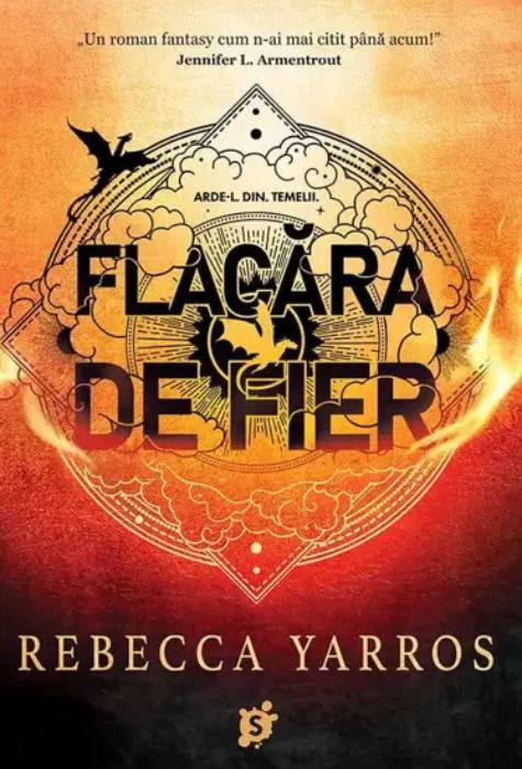 Coperta cărții Flacăra de Fier de Rebecca Yarros, Editura Bookzone