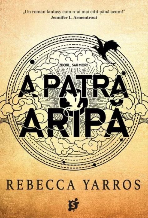 Coperta cărții A Patra Aripă de Rebecca Yarros, Editura Bookzone