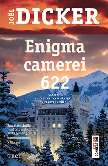Copertă Enigma Camerei 622 – Joel Dicker