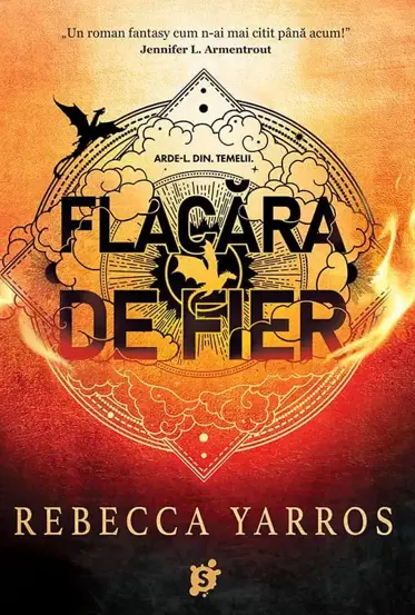Copertă Flacăra de Fier – Rebecca Yarros