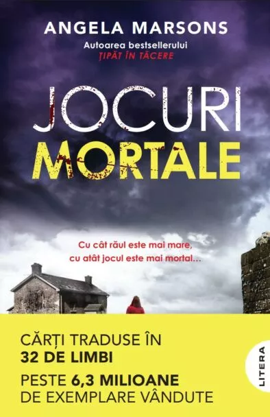Copertă Jocuri Mortale– Angela Marsons