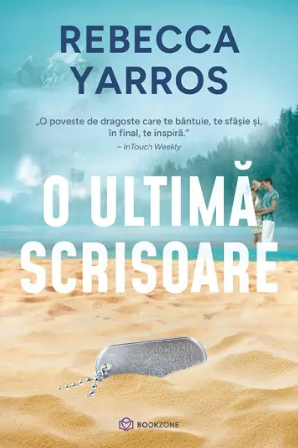 Coperta cărții O ultimă scrisoare de Rebecca Yarros, editura Bookzone
