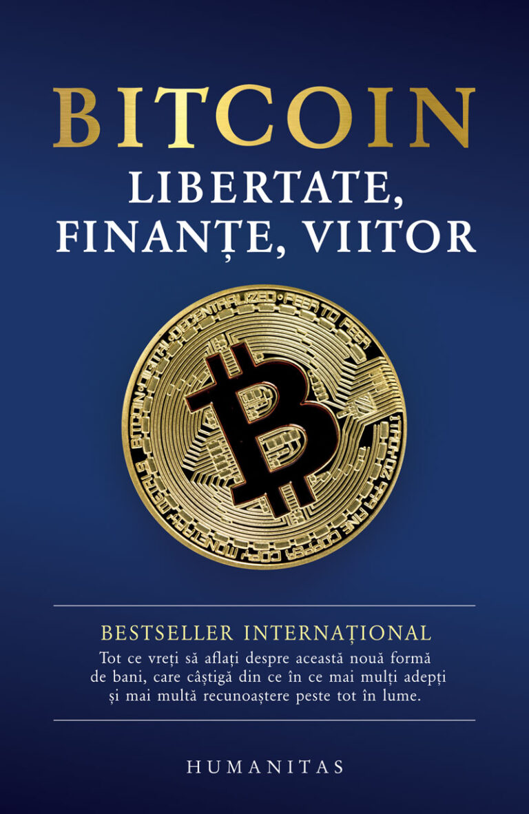 Copertă Bitcoin: Libertate, finanțe, viitor – carte despre Bitcoin, criptomonede și viitorul sistemului financiar.