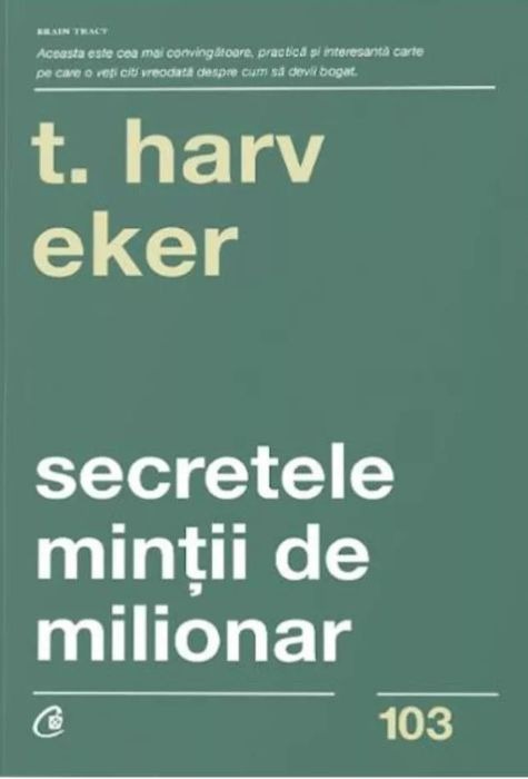 Coperta cărții Secretele Minții de Milionar de T. Harv Eker
