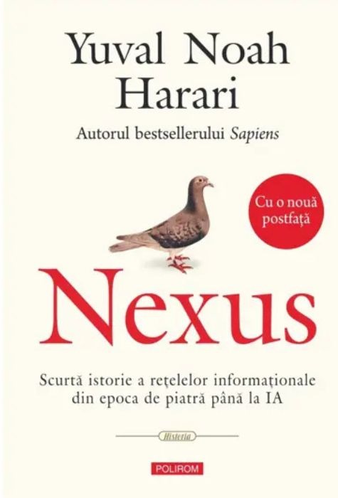 Coperta cărții Nexus de Yuval Noah Harari