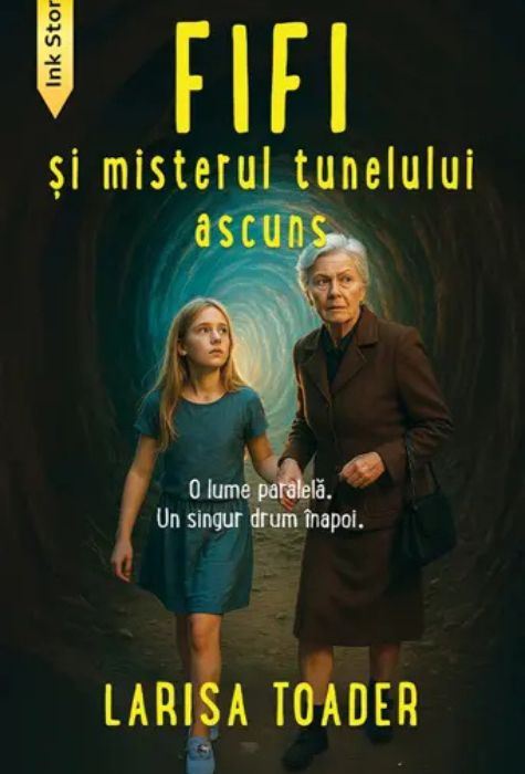 Coperta cărții Fifi și Misterul Tunelului Ascuns de Larisa Toader, vol. 3 din seria Fifi