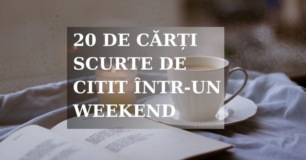 Coperta 20 de cărți scurte de citit într-un weekend