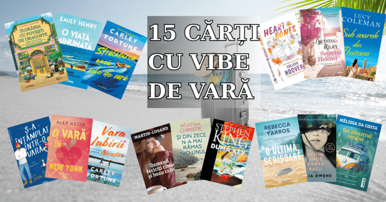 Cărți de citit în vacanță: 15 recomandări cu vibe de vară