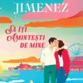 Coperta cărții Să îți amintești de mine de Abby Jimenez pe un fundal albastru