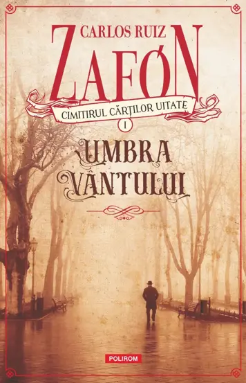Coperta cărții Umbra vântului de Carlos Ruiz Zafón